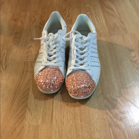 Adidas Superstar Rose Gold Metal toe-cap - Picture 5 of 8